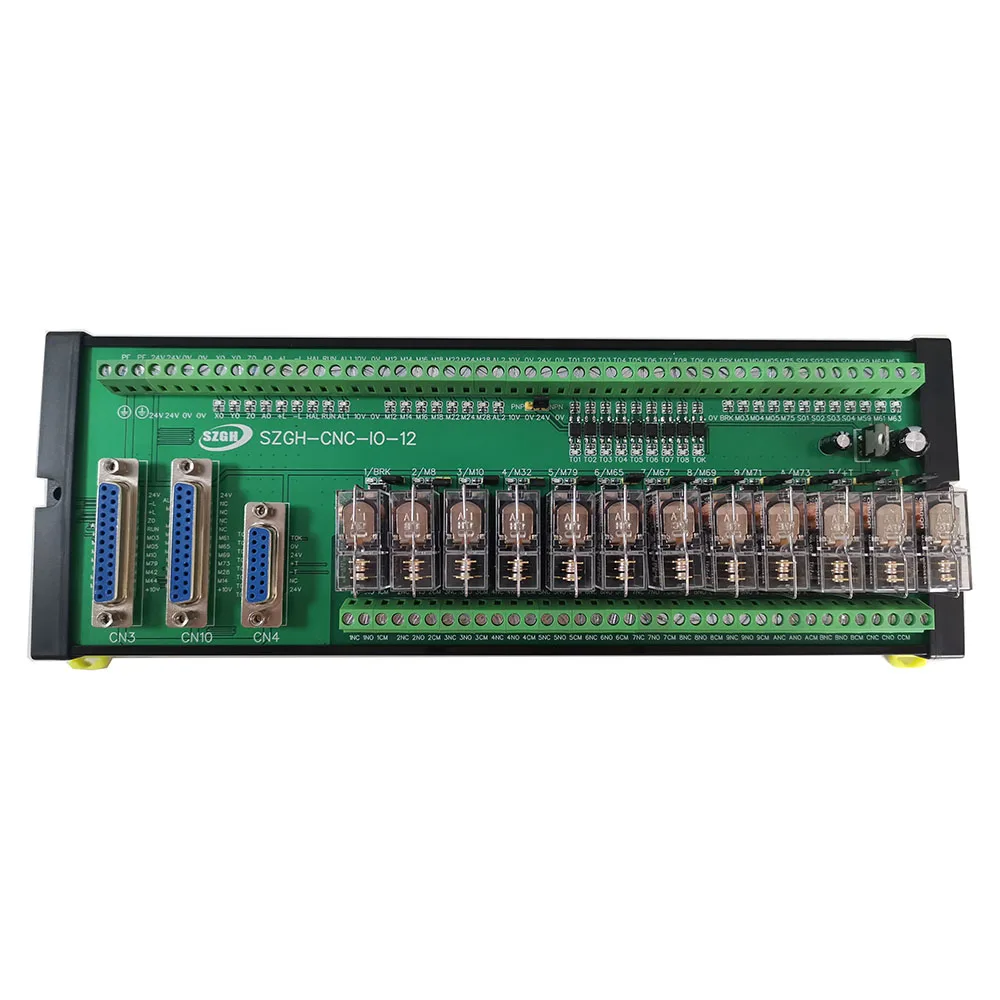 

CNC IO Relay Board, 990TDB/C 1000TDB/C with new 12 relays for CNC lathe or mill controller