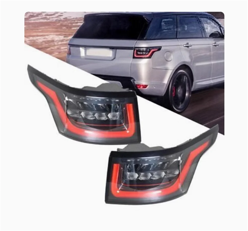 Car led tail light assembly rear lamp for 14-17 Land Rover Range Rover driving lamp brake Reverse lights turn signal 2pcs