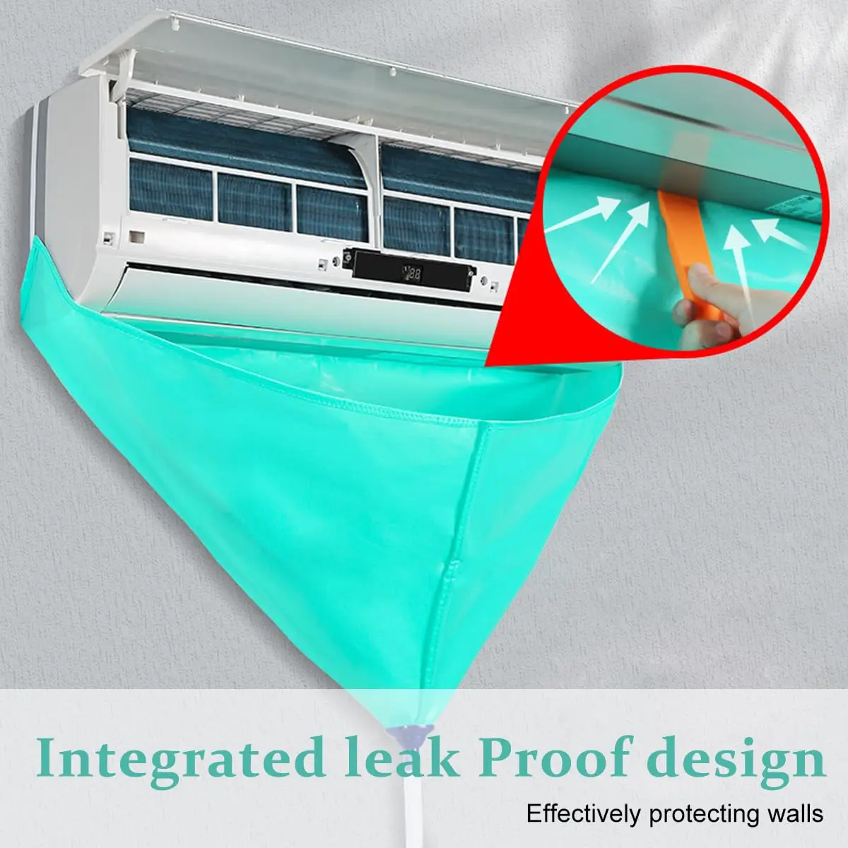 New Waterproof Air Conditioning Washing Set Air Conditioner Book Kit with Drain Hose Mini Split Clean for Household Tools