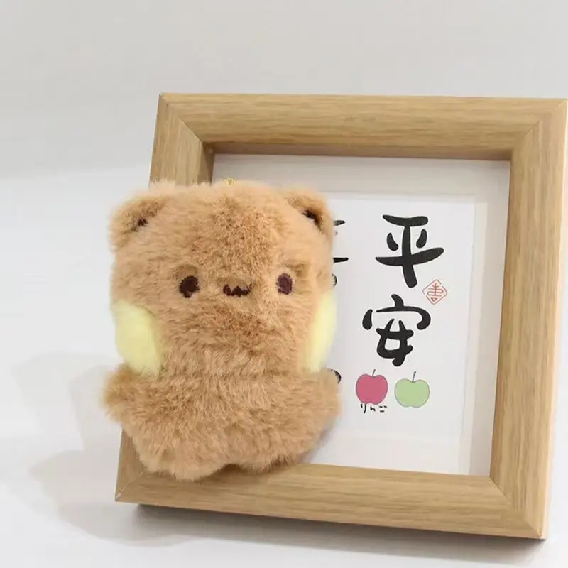 LLavero de Panda de dibujos animados Bubu y Yier, muñecos colgantes, lindo muñeco de oso Panda, llavero, bolso, accesorios de decoración, regalos para parejas