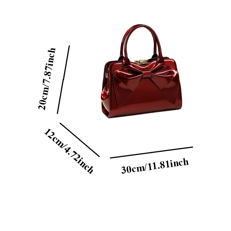 Women's crossbody bag 2026, bowknot women's bag, middle-aged underarm bag, mom bag, handbag, shoulder bag, bag, b