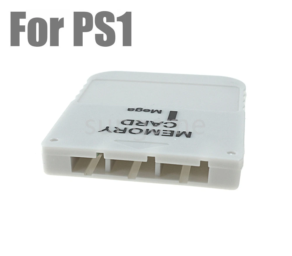 1/5pcs White 1MB 1M Memory Save Saver Card For Playstation1 for PS1 Game System 1 mega Save Memory Card