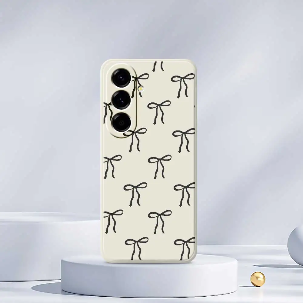 Bowknot Pattern Phone Case For Samsung Galaxy A56 A32 A23 A22 5G A32 A23 4G A55 A54 A53 A52 A51 A35 A34 A31 A25 A24 Soft Cover