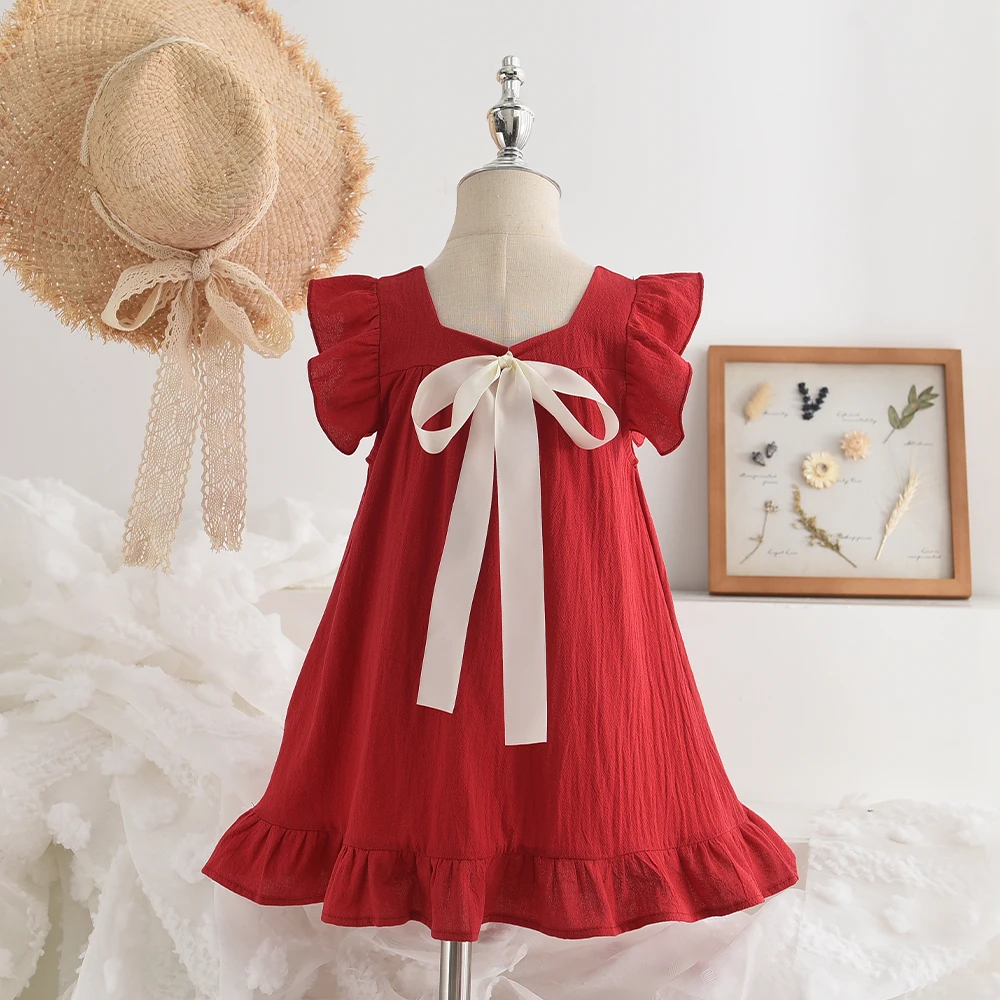 Bär Führer Mädchen Elegante Kleider 2023 Neue Sommer Kinder Party Kostüme Mädchen Floral Prinzessin Outfits Kinder Vestidos Kleidung