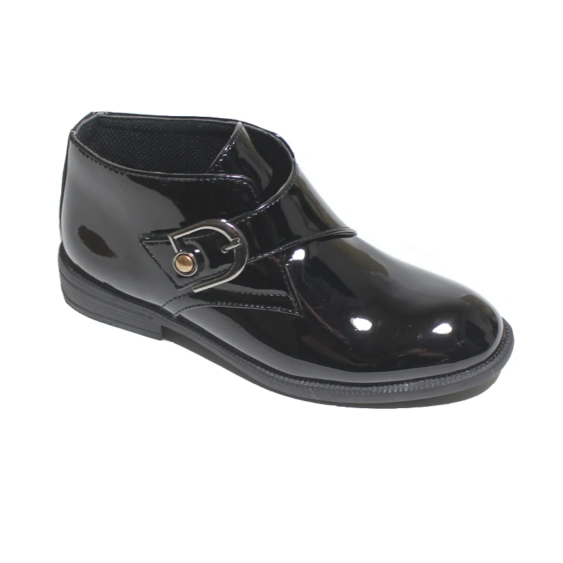 

British Pointed Leather Shoes for Boys Formal Oxfords Shoes Italian Pu Leather Casual Shoes Boy's Dress Shoes