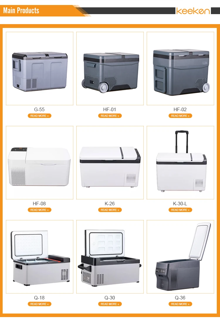 

TULX Dc Compressor Cooler Box Mini Portable Deep Freezer 12v Refrigerator Car Fridge