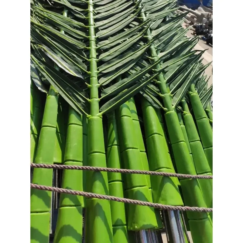 

Искусственный сад, уличный ландшафтный дизайн, настил, украшение, декор, пальмы, деревья, растение и домашняя искусственная пальма, большая