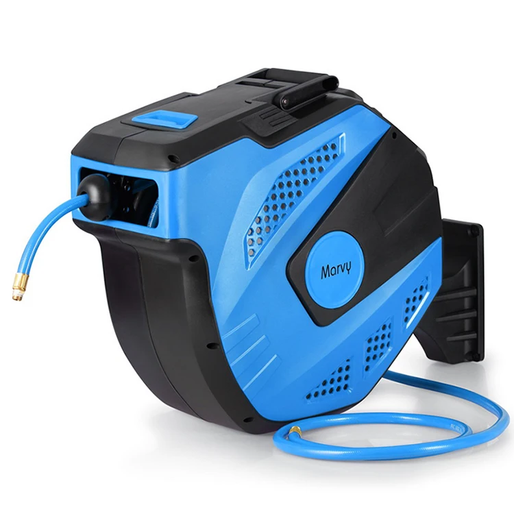 Automatic Retractable Flexible Hose Reel Retractable Air Hose Reel 20M