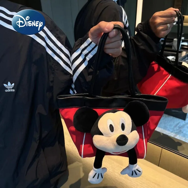 Disney Mickey New Women's Mini Handbag Cartoon Cute Doll Mini Women's Handbag Fashion Casual Luxury Women's Bag High Quality