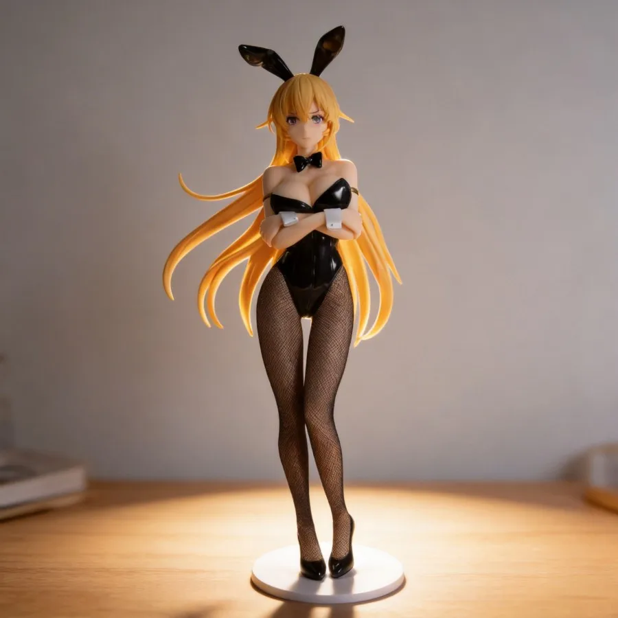 

Shokugeki no Soma Erina Nakiri (Bunny Girl) 46cm Anime Figure - GK Collection Model Statue Decoration Gift for Fans