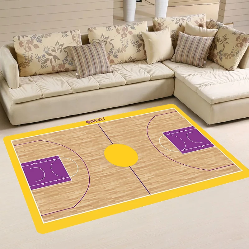 

Bathroom Mat Basketball Court Home Room Rugs Balcony Kitchen Rug Carpets Carpet Entrance of House Foot Doormat Door Mats Bath