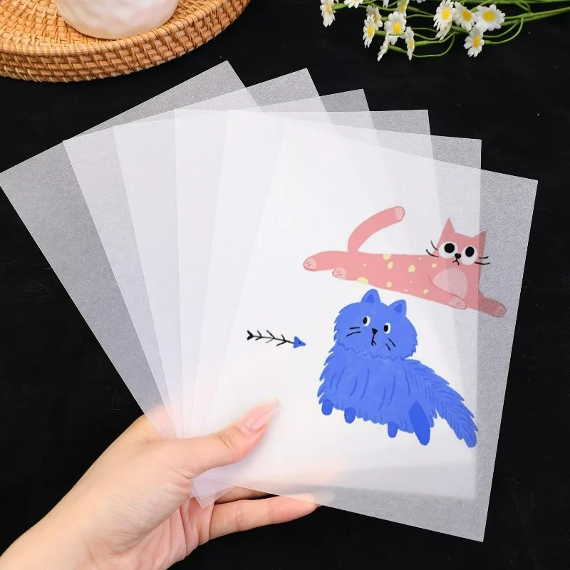 5/10sheet Transparent Heat Shrink Plastic Sheets DIY Keychain Clear Shrink Art Paper for Jewelry Making Children Handmade Crafts - view 2