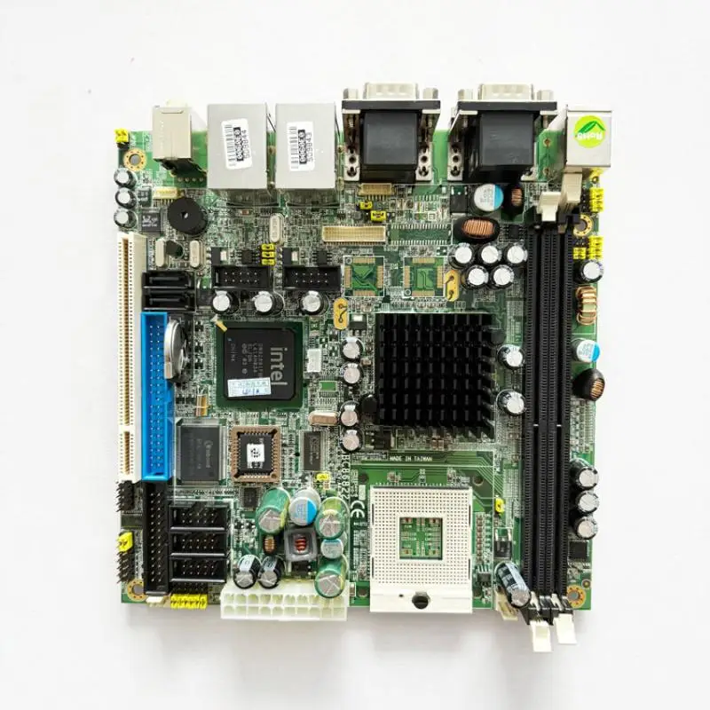 Applicable to ADVANTECH SBC86822 REV.A4-RC Mini ITX Embedded Computer with 6COM Ports LVDS 485 Support DualView Display