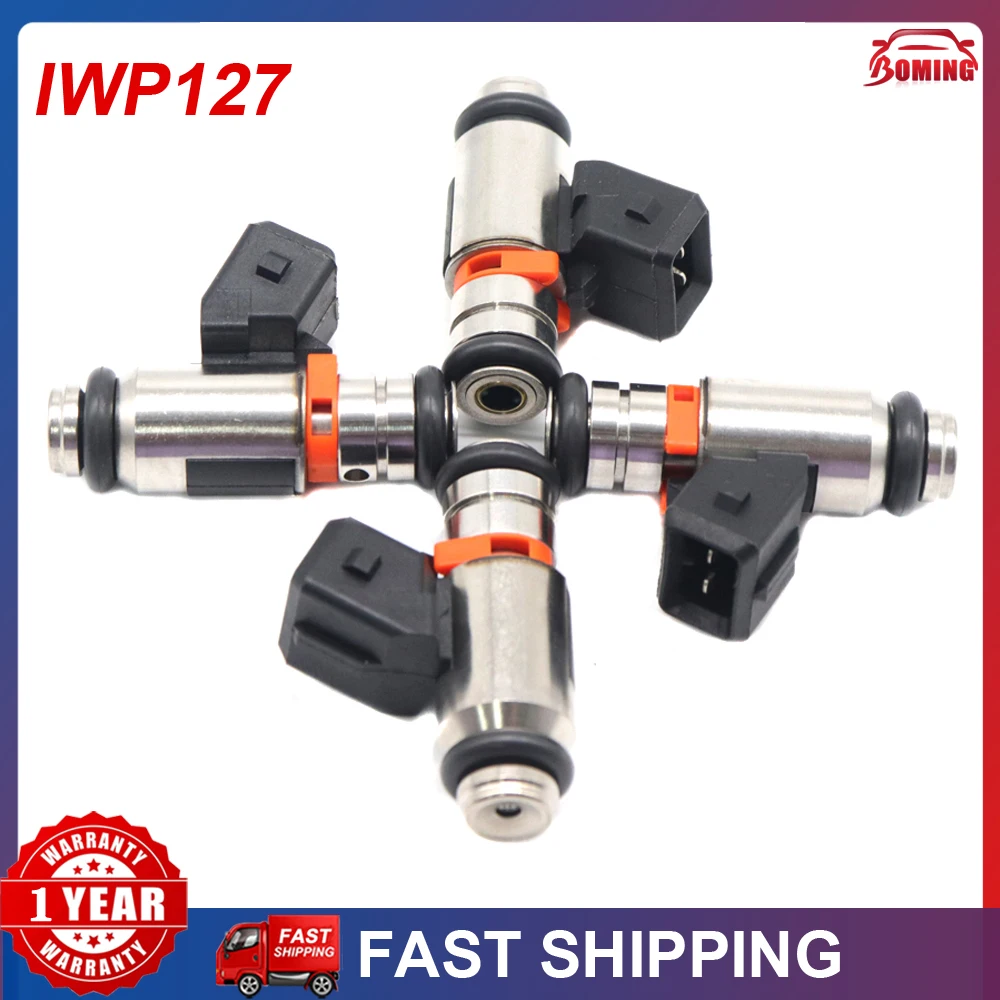 Fuel Injectors IWP127 For Ford Fiesta / Ecosport Flex 1.0 1.6 8V /Ka IWP-127 IWP 127 2N1U-9F593-JA 2N1U9F593JA 50103302