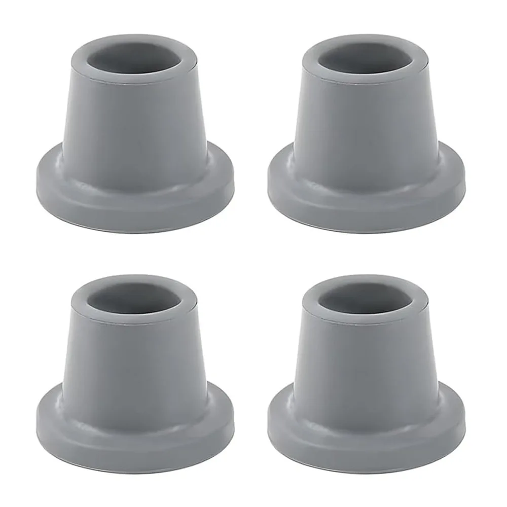 

4Pcs Rubber Shower Chair Leg Caps Heavy Duty Grey Replacement Caps Feet 28.6MM Shower Chair Replacement Feet Bath Seat Stools