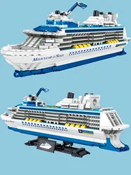 2428PCS MOC Luxury cruise ship 