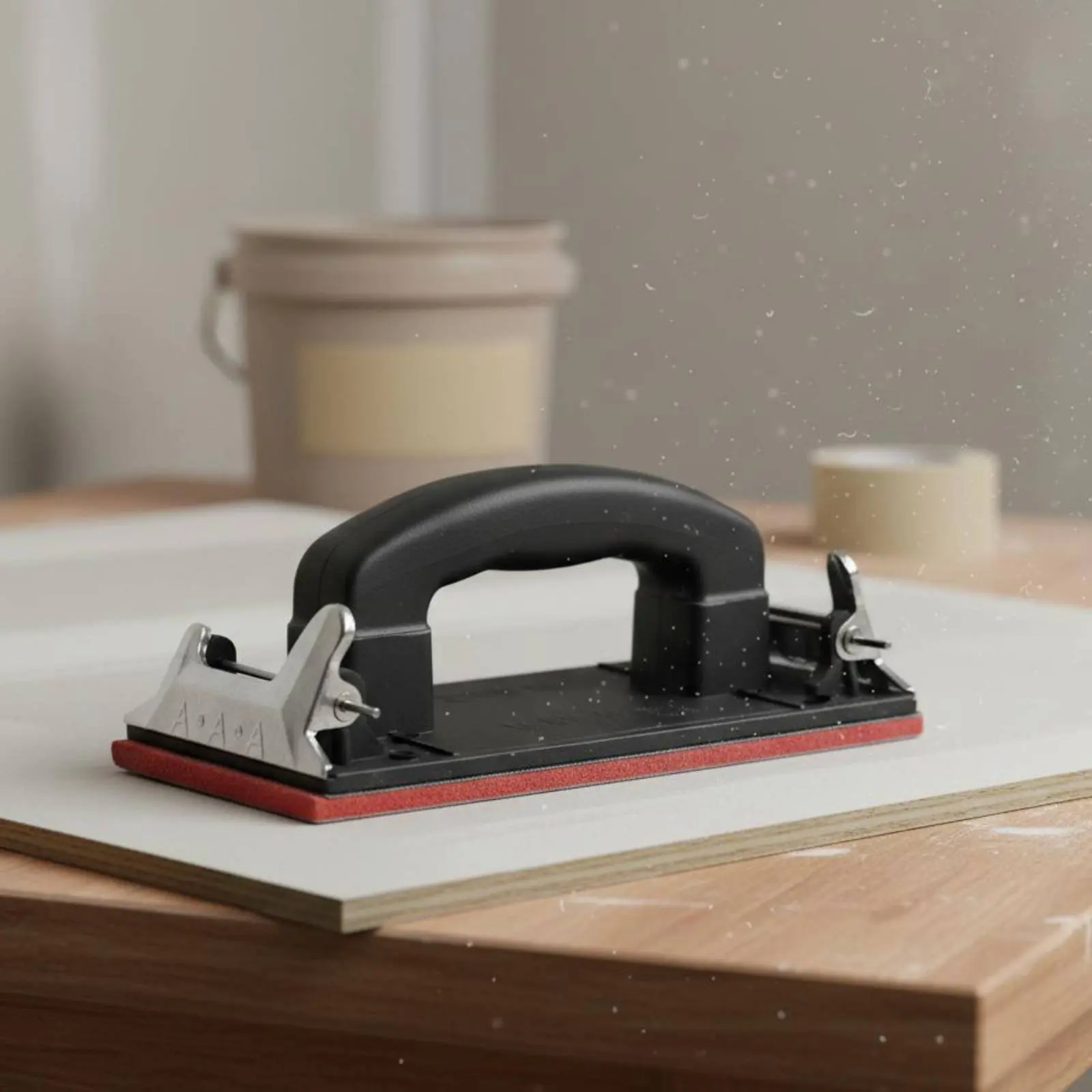 

Sanding Block with Handle Non-Slip Manual Sanding Block Hand Sander Lightweight Manual Polishing Tool Long-Lasting for Carpentry