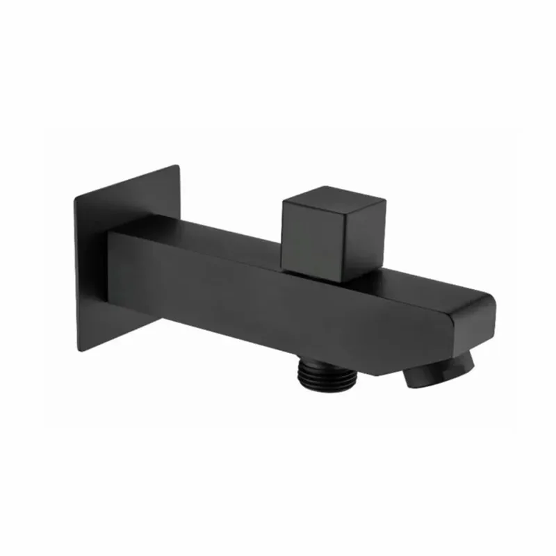 Solid Brass In Wall Shower Set Chrome Matte Black Brushed Gold Bathroom Faucet Rotary Switch Rain Shower Mixer System Tap