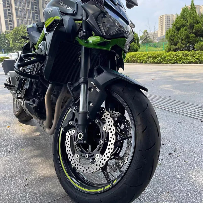 Front Downforce Spoilers For Kawasaki Z 900 2020-2022 Downforce naked frontal spoilers Z 900 2021 Kawasaki Accessories