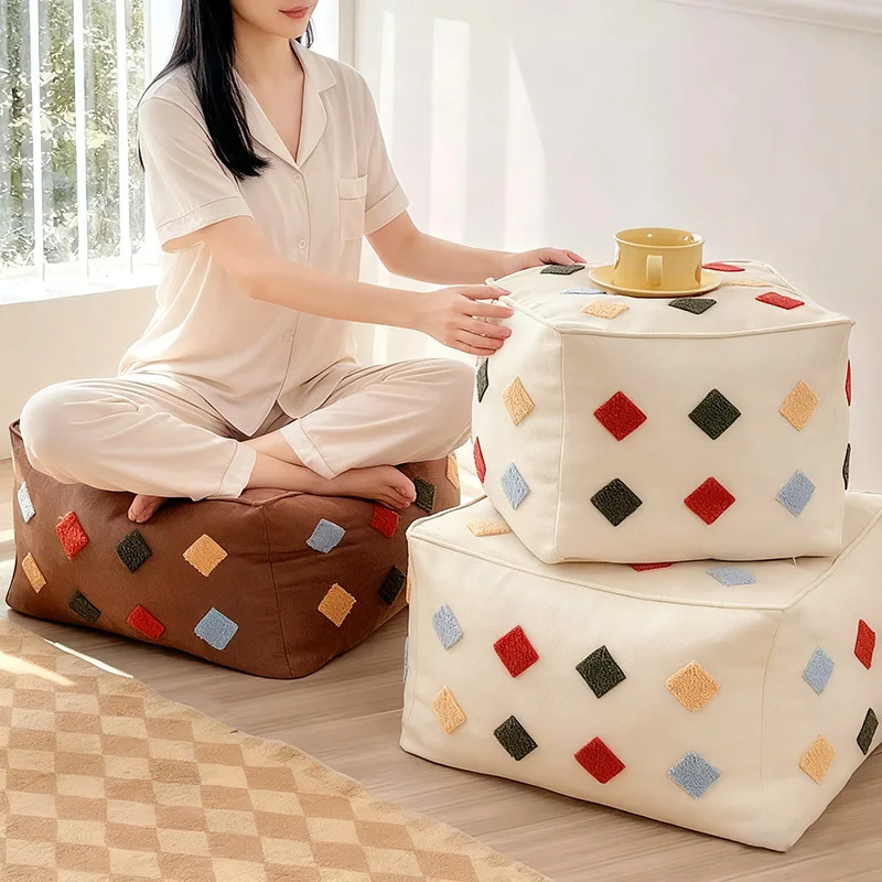 Sitting Sofas Cushions Large Ground Cushion Premium Lounger Soft Hip Support Cushion Interior Living Room Decorations Cushions