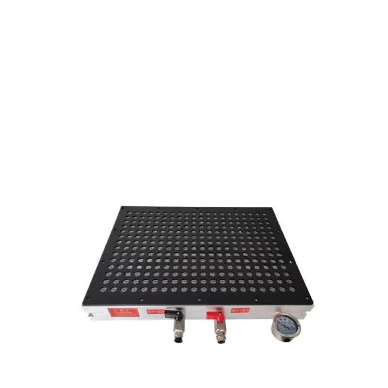 Multiple vacuum suction discs  No sealing strips  Copper-aluminum PVC board