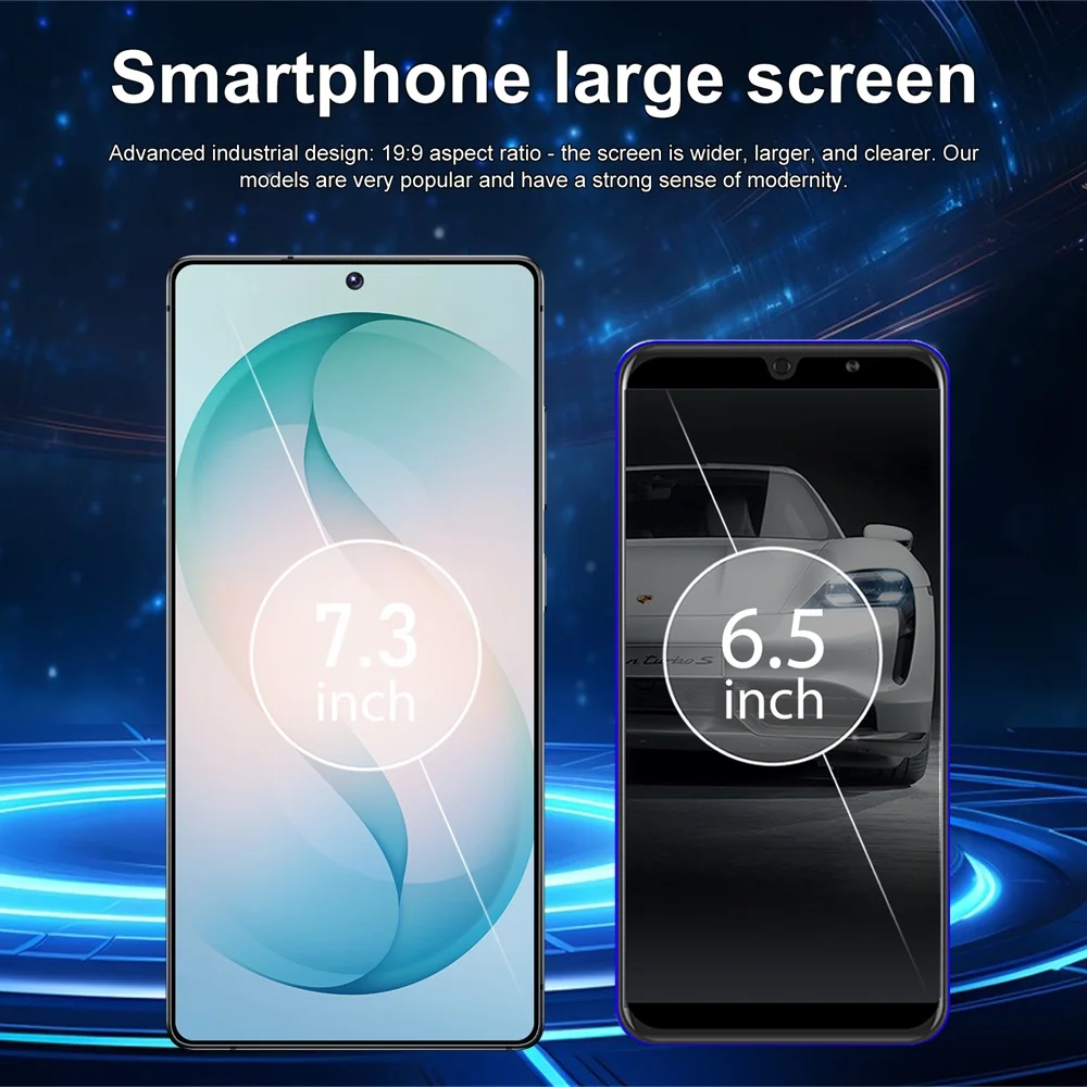 K-Touch Mobiltelefone C27 Ultra 7,3 Zoll Smartphone 5G Dual-SIM Android 15 Handy 16+48MP Kamera 22GB+2TB 7800mAh WLAN GPS Gesichtserkennung Entsperrt Globale Version Mobiltelefone – Detail 17