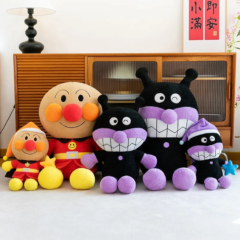 

Kawaii Anpanman плюшевая игрушка милая наполненная кукла хлеб супергерой мультфильм чучело животных детский подарок на день рождения для детей оптовая продажа