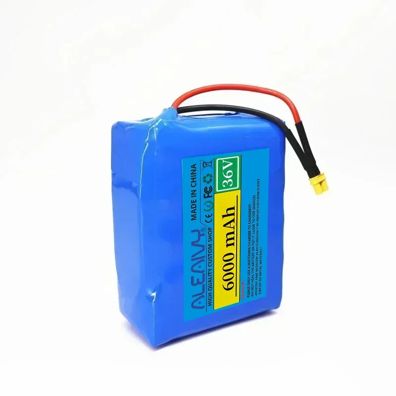 

36V 6000mAh 10S1P 21700 Lithium Ion Battery Extended Range for M365 MIJIA Pro Scooter Pack Charge/Discharge with XT30/XT60 Plug