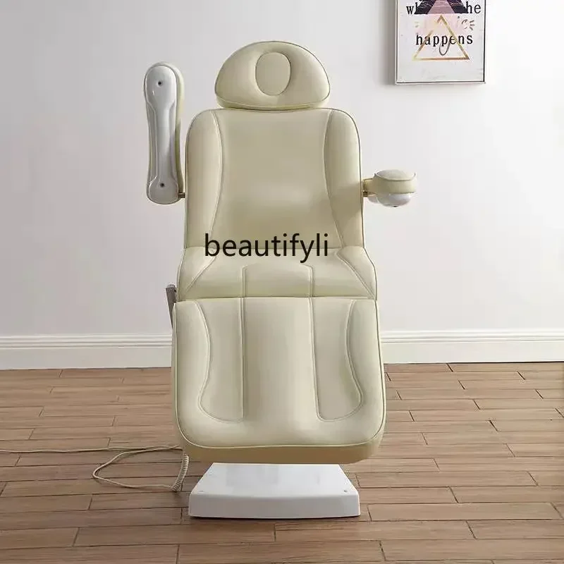 LHY26 ss s8617 سرير التجميل الكهربائي الذكي رفع سرير التدليك الوشم الوشم التطريز سرير بلاستيكي
