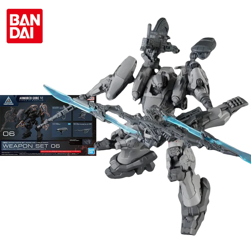 

Bandai Original 30MM 1/144 Model Kit Anime Figure ARMORED CORE VI SET 06 Action Figures Toys Collectible Gifts for Children