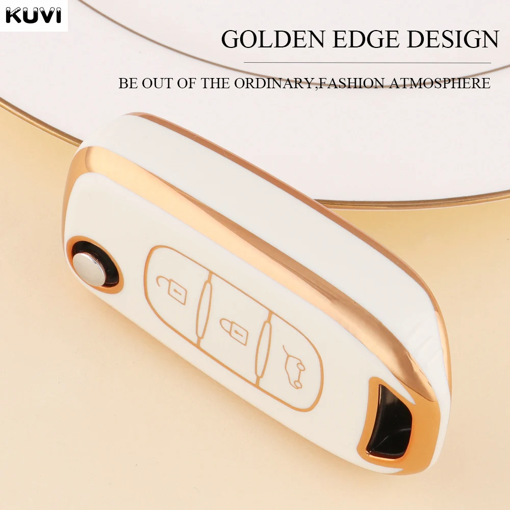 NEW TPU Car Key Case Cover Shell For Renault Kwid 2023 Kadjar Captur Megane Sandero Stepway Logan Clio 5 2022 Arkana 2020 2021