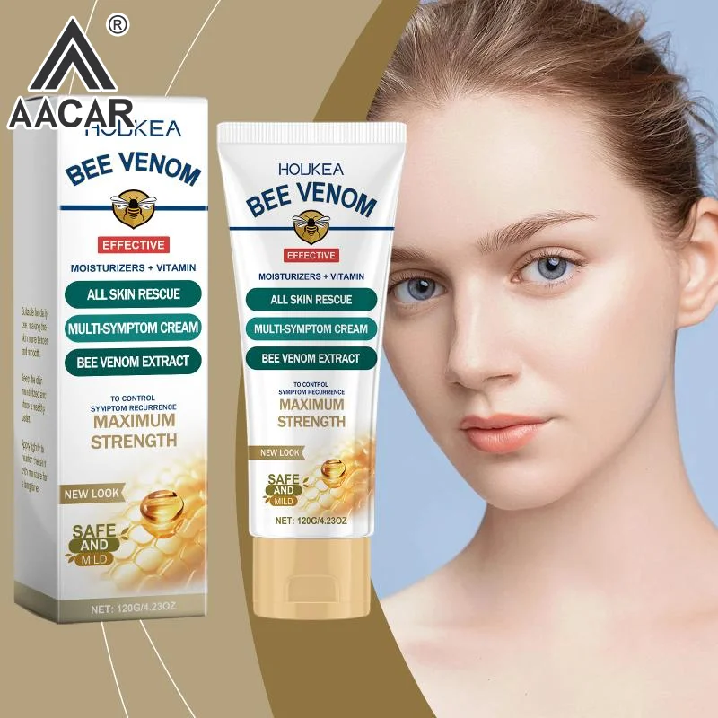 

Houkea Bee Venom Acne Care Cream - Gentle Skin Cleanser, Smoothens and Nourishes, Deeply Hydrates and Moisturizes