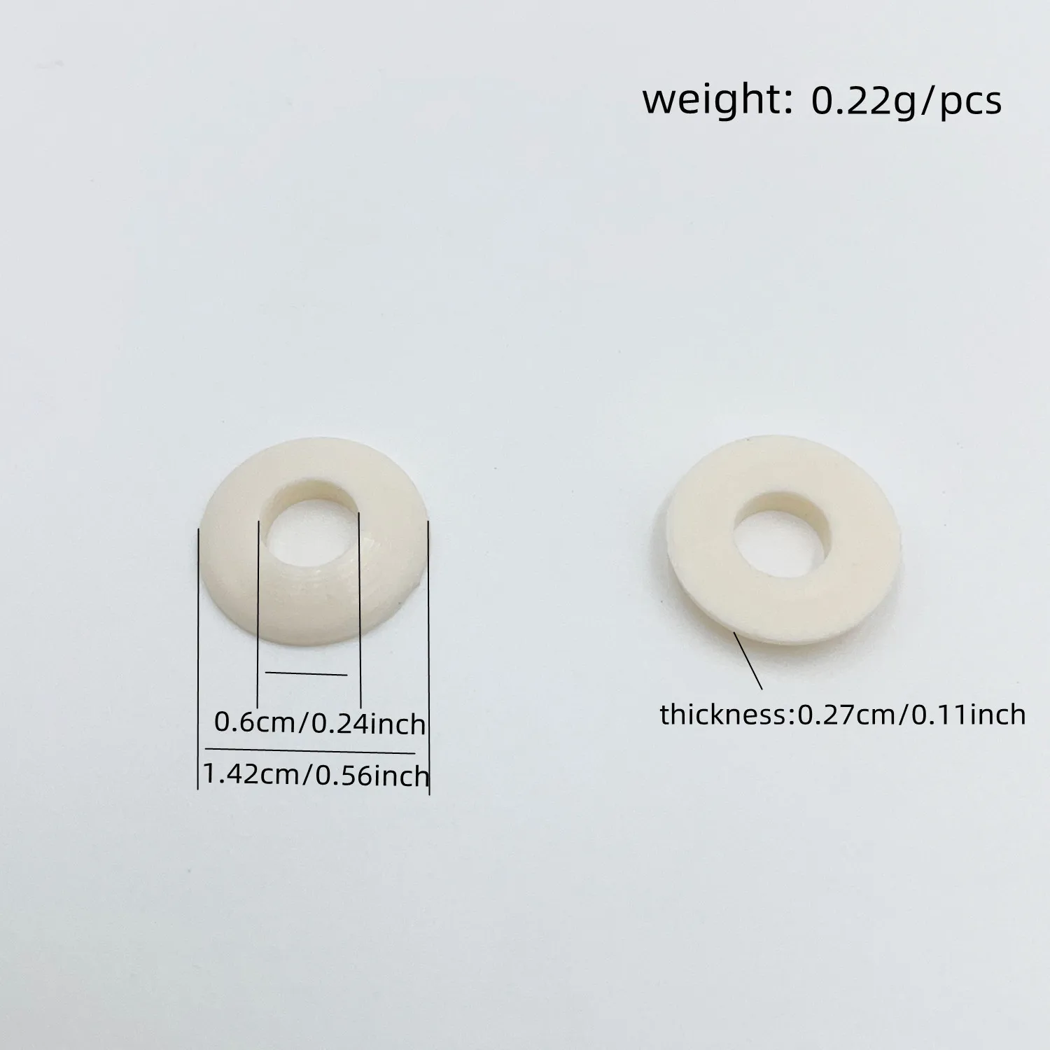 Guitar Tuner Washers BushingsReplacement Metal Ferrules & Plastic Spacers for Acoustic/Classical 3-On-Plate Tuning Pegs