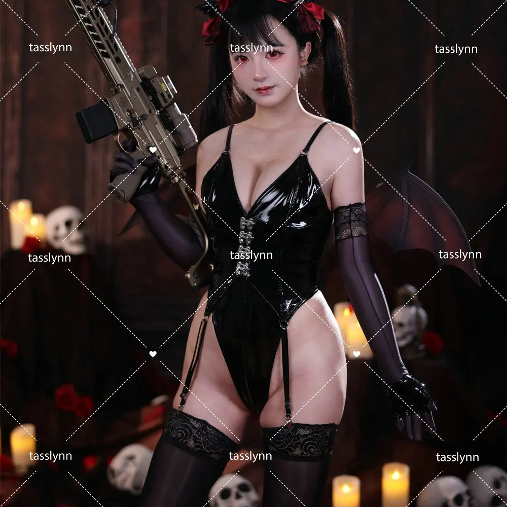 女性のためのセクシーな革のコルセットハロウィーンの衣装パンクウエストカバーウサギの衣装
