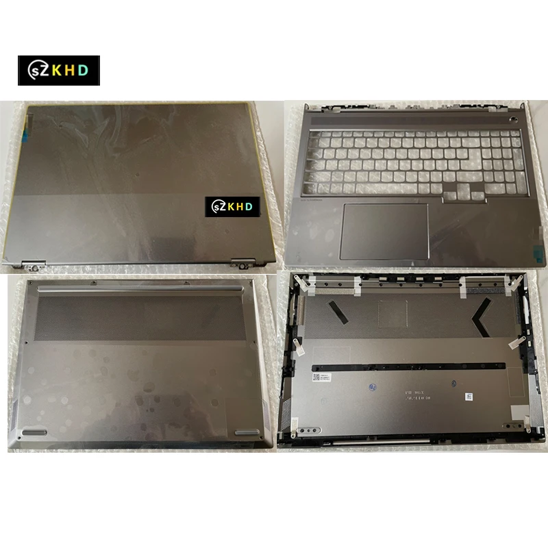 

5CB1J23702 New Original For Lenovo ThinkBook 16p G3 ARH Lcd Back Cover Top Case Rear Lid Palmrest With Touch Pad Bottom Cover