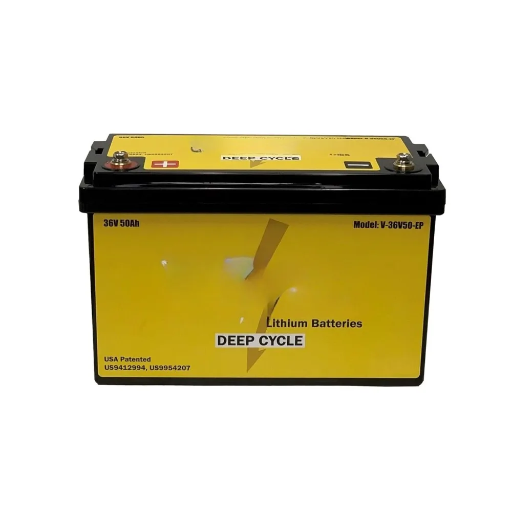 

Lithium 36V 50Ah LiFePO4 Deep Cycle Battery - Perfect for Trolling Motors and other 36v systems, Customized