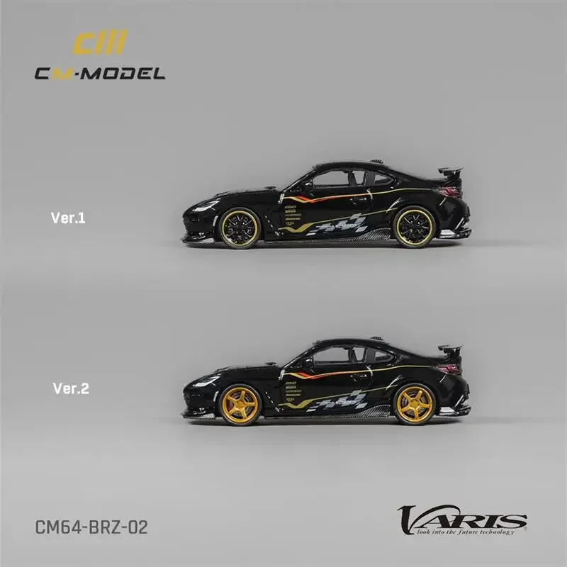 

CM MODEL 1:64 BRZ Varis ARISING-1 Black Diecast Model Car