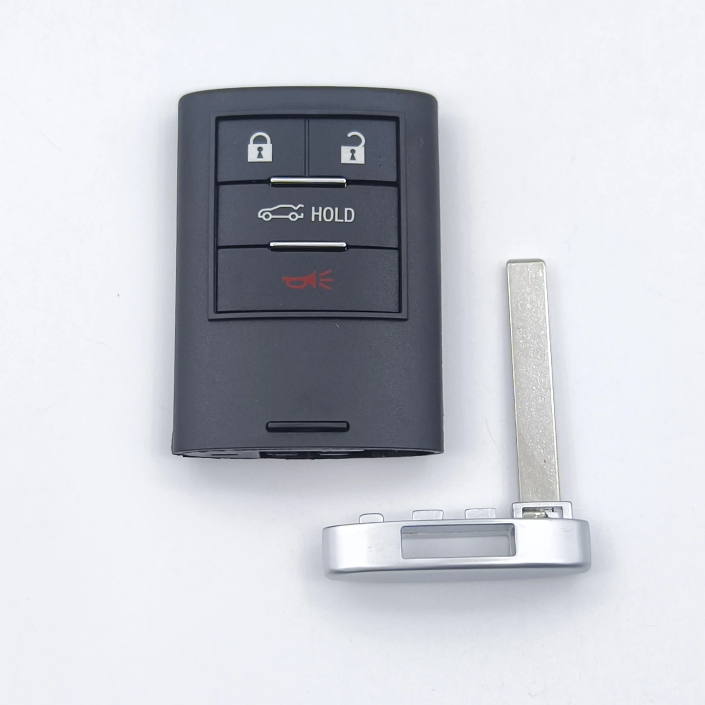 Xinyuexin 4 Tombol Remote Kunci Mobil Kontrol Kell untuk STS CTS SRX XTS ATS 2010 2011 2012 2015 Tanpa Pisau M3N5WY7777A 315MHz