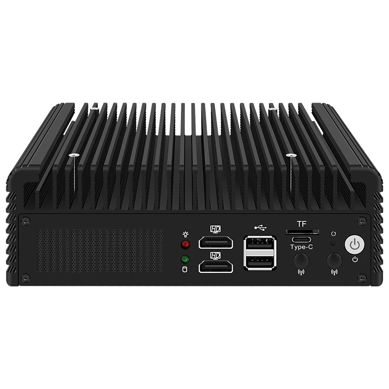 جهاز جدار الحماية الجديد NAS Intel i3 N305 N100 2x/1x 10G LANs SFP + أو 2x2.5G i226-V كمبيوتر صغير NVMe 2 * كمبيوتر خادم SATA Proxmox