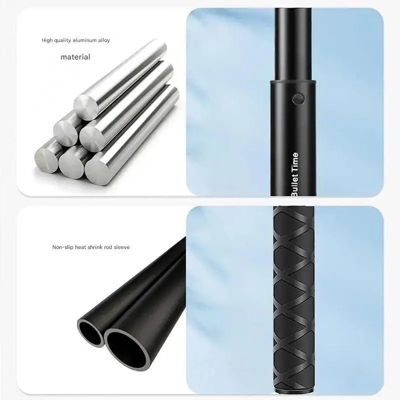 Для Insta360 X X2 X3 X4 X5 One RS R EVO Пулевое время Ручка вращения + 1/4 палка для селфи Ручной монопод Спортивная камера