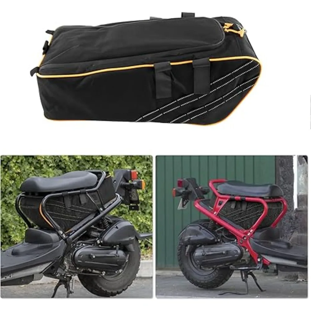 Bolsa Ruckus para motocicleta, bolsa de almacenamiento debajo del asiento para correas de hombro, contenedor de almacenamiento de carga con todos los modelos de Scooter Ruckus 2010-2022
