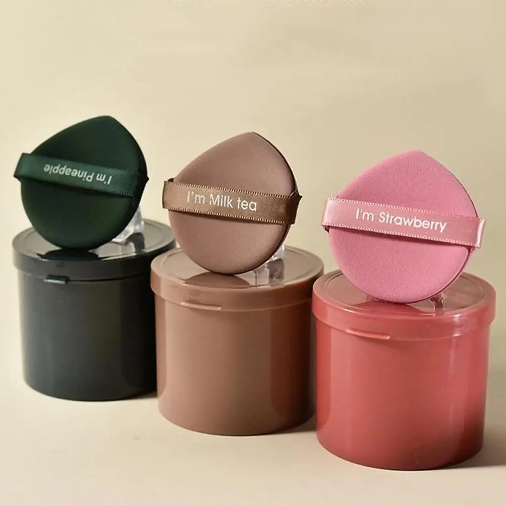 Strawberry Makeup Puff Set Face Foundation Powder Puff Tool Blender Up Concealer Cushion Makeup Make Cream Beauty Accessori Q4o0