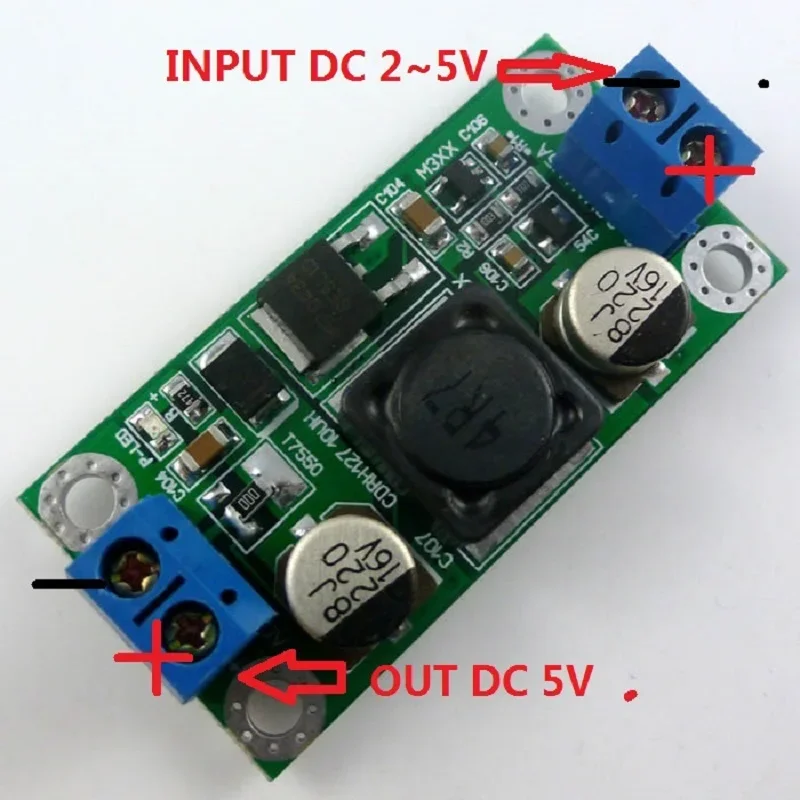 3.5a Dc 3V 3.3V 3.7V Tot 5V Step Up Boost Module Voor Led Moter Li Zonnelader