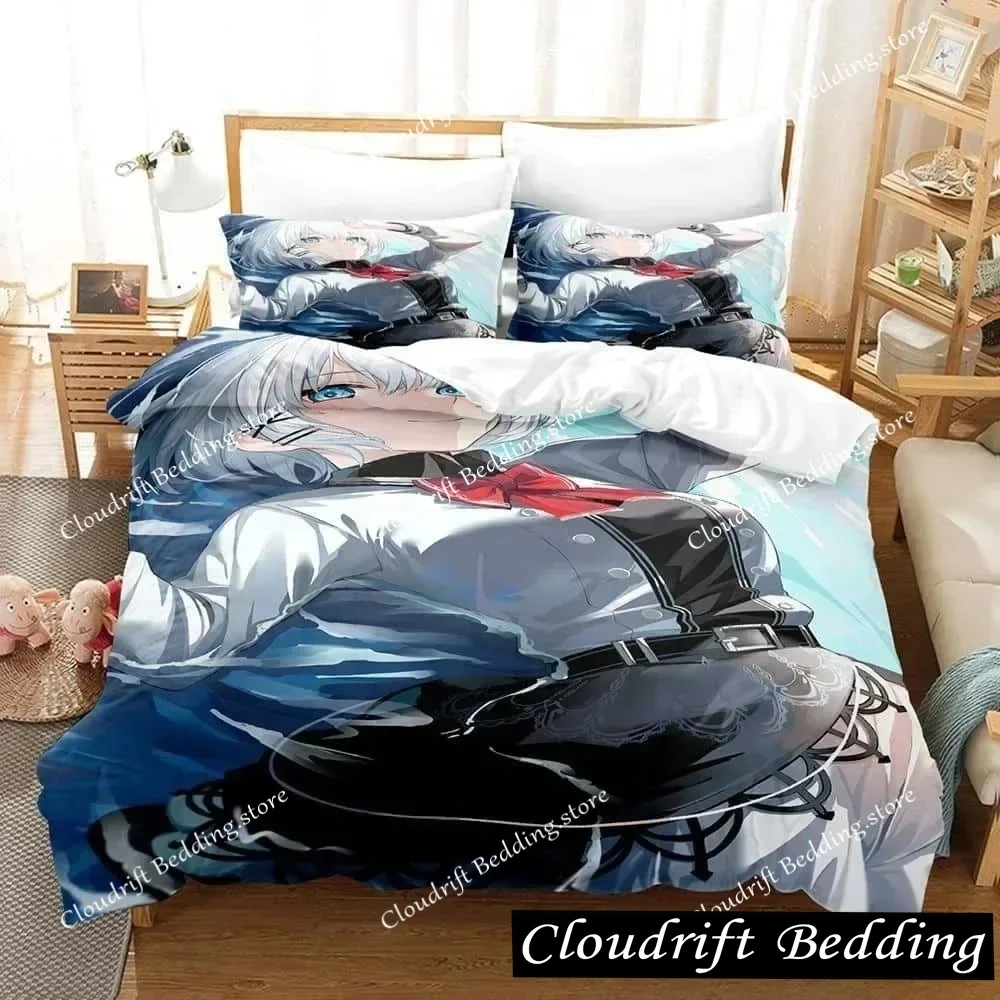 

New Anime The Detective Is Already Dead Bedding Set Single Twin Full Queen King Size Bed Set Adult Kid Bedroom Duvet cover Sets