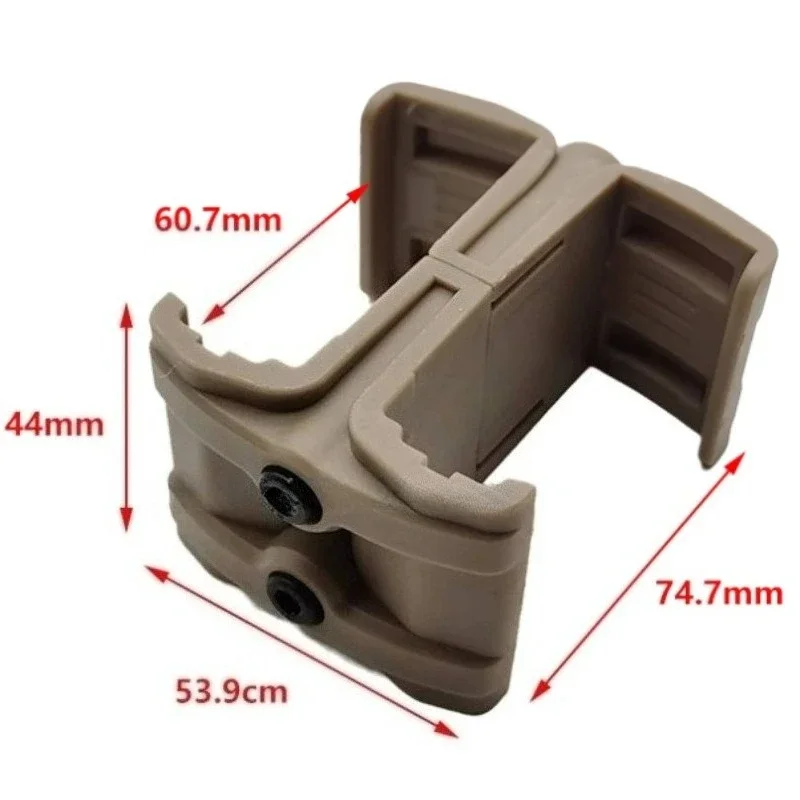 Universal Clip Rifle Dual Parallel Magazine for AK AR15 M4 Mag595 Airsoft Link Round Cartridge Speed Loader Gun Accessories
