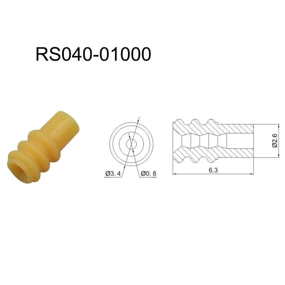 Imagem -06 - Conector Impermeável Automotivo Novidades Energy Auto Seal Terminal de Borracha Plug Soquete Pin 9631423 5000 Pcs