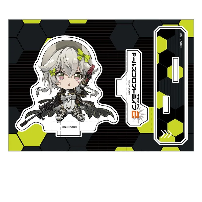 Jeu filles Frontline acrylique support poupée Anime UMP45 RO635 STAR-15 UMP9 M4A1 M16A1 Figure modèle plaque Cosplay jouet pour cadeau