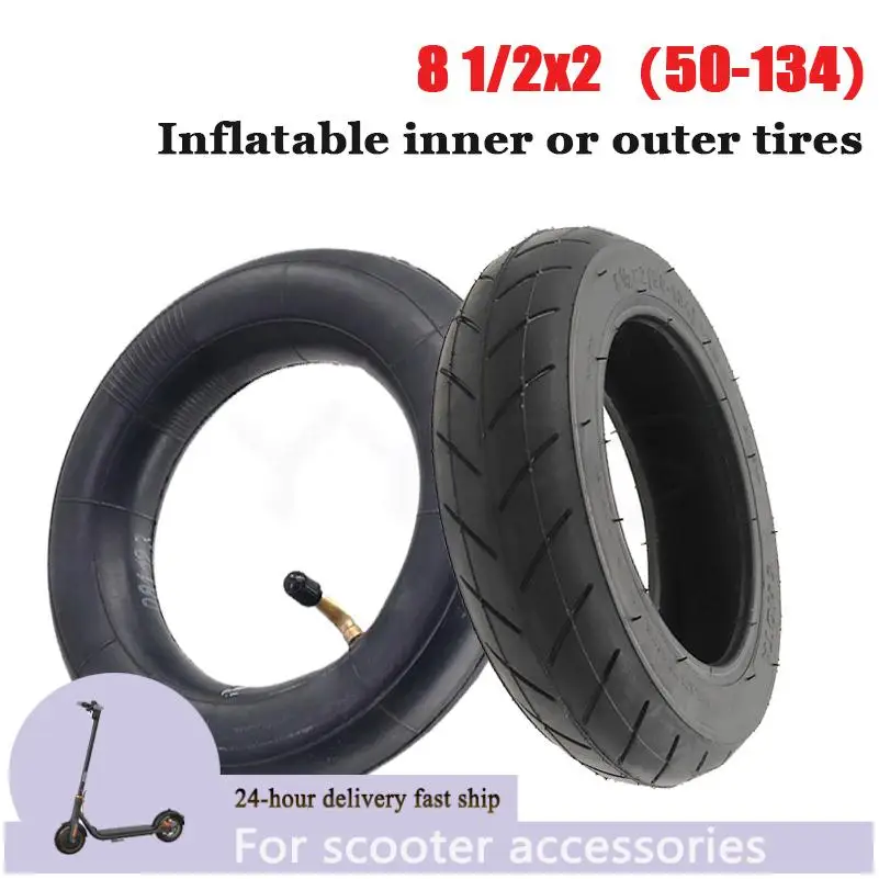 

8,5-дюймовый электрический скутер, детский трехколесный велосипед, надувная шина 8, 1/2x2 (50-134) внутренняя трубка, толстые внутренние наружные шины 8,5x2