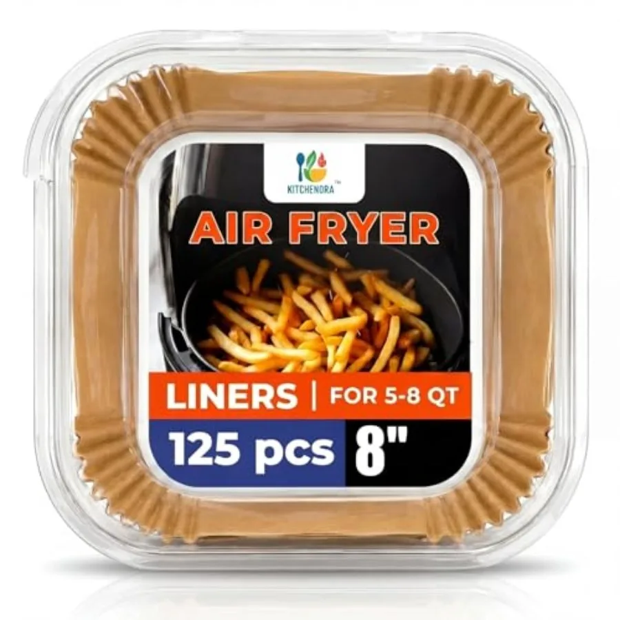Air Fryer Liners Disposable, 125 Pcs 8