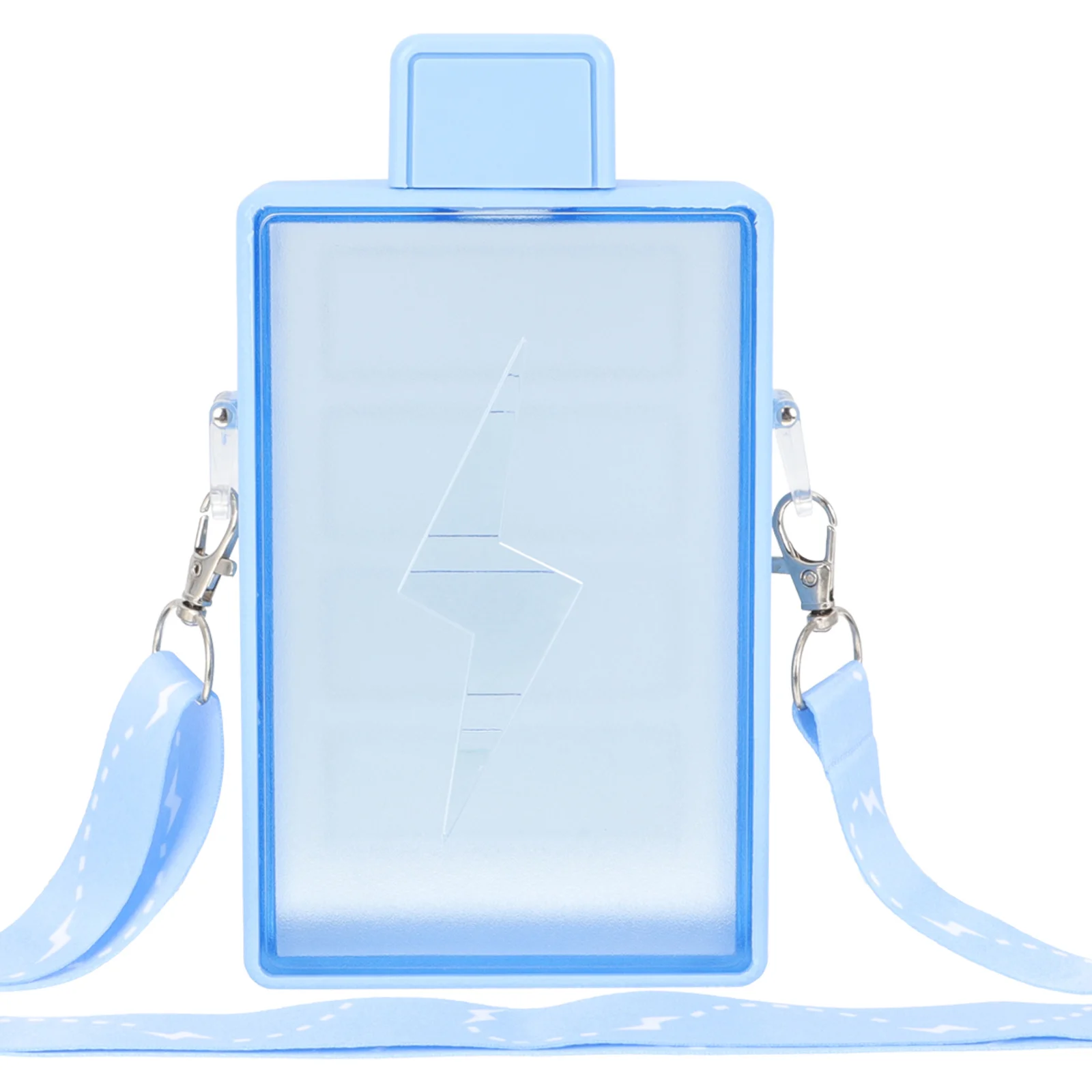 

Slim Water Bottle Leakproof Heavy Duty Sipping Bottle for Gym Running Training Travel Portable Convenient Daily